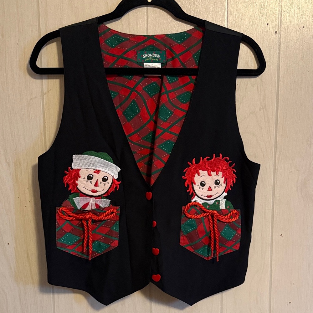Raggedy Ann and Andy Vest vintage
